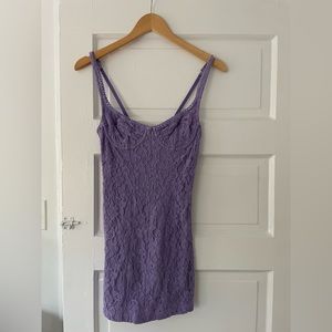 Urban Outfitters Lace Bustier Dress